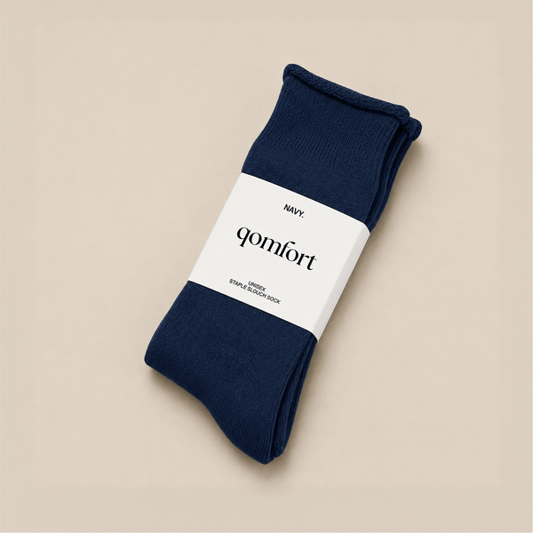 Socks Essential - Navy.