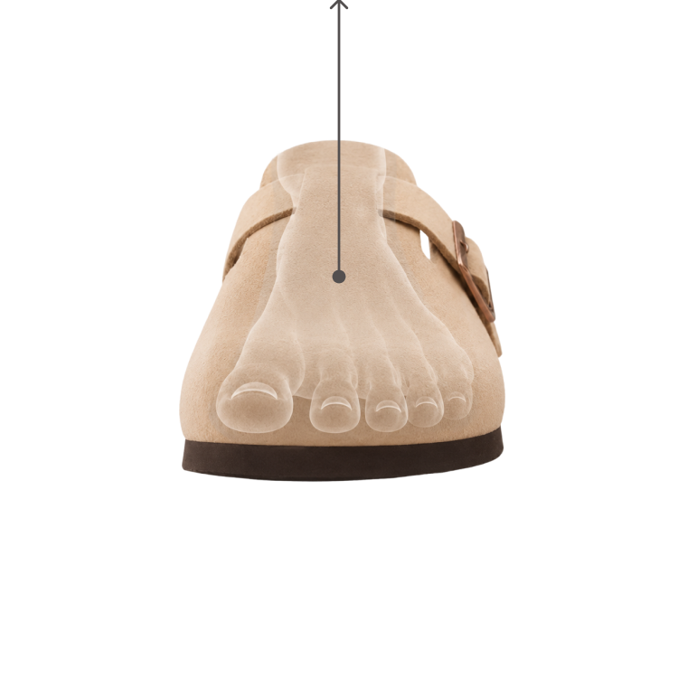 Footbed Roomier